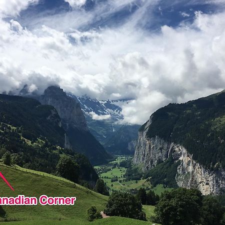 Chalet Canadian Corner Wengen Exteriör bild
