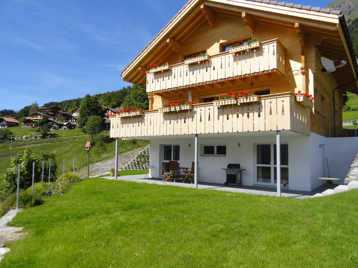 Chalet Canadian Corner Wengen Exteriör bild